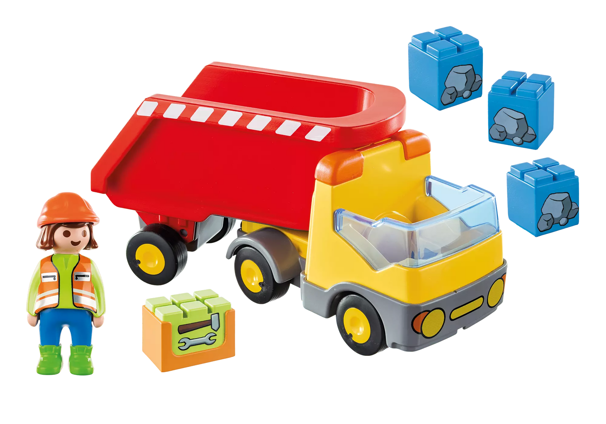 Playmobil 70126 1-2-3 Kipplaster - plegobil
