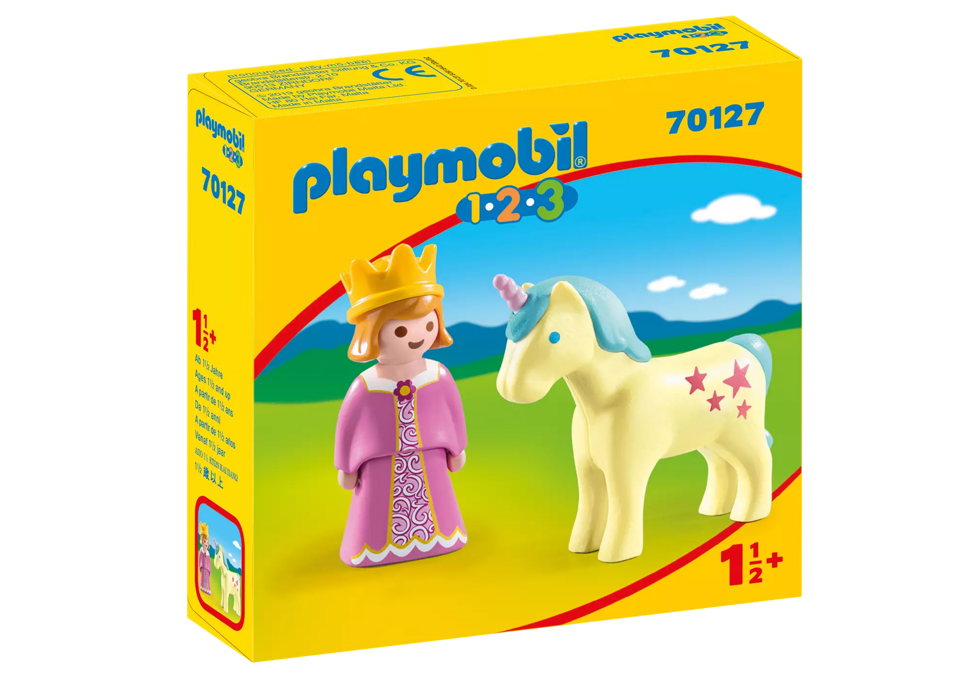 Playmobil 70127 1-2-3 Prinzessin mit Einhorn - plegobil