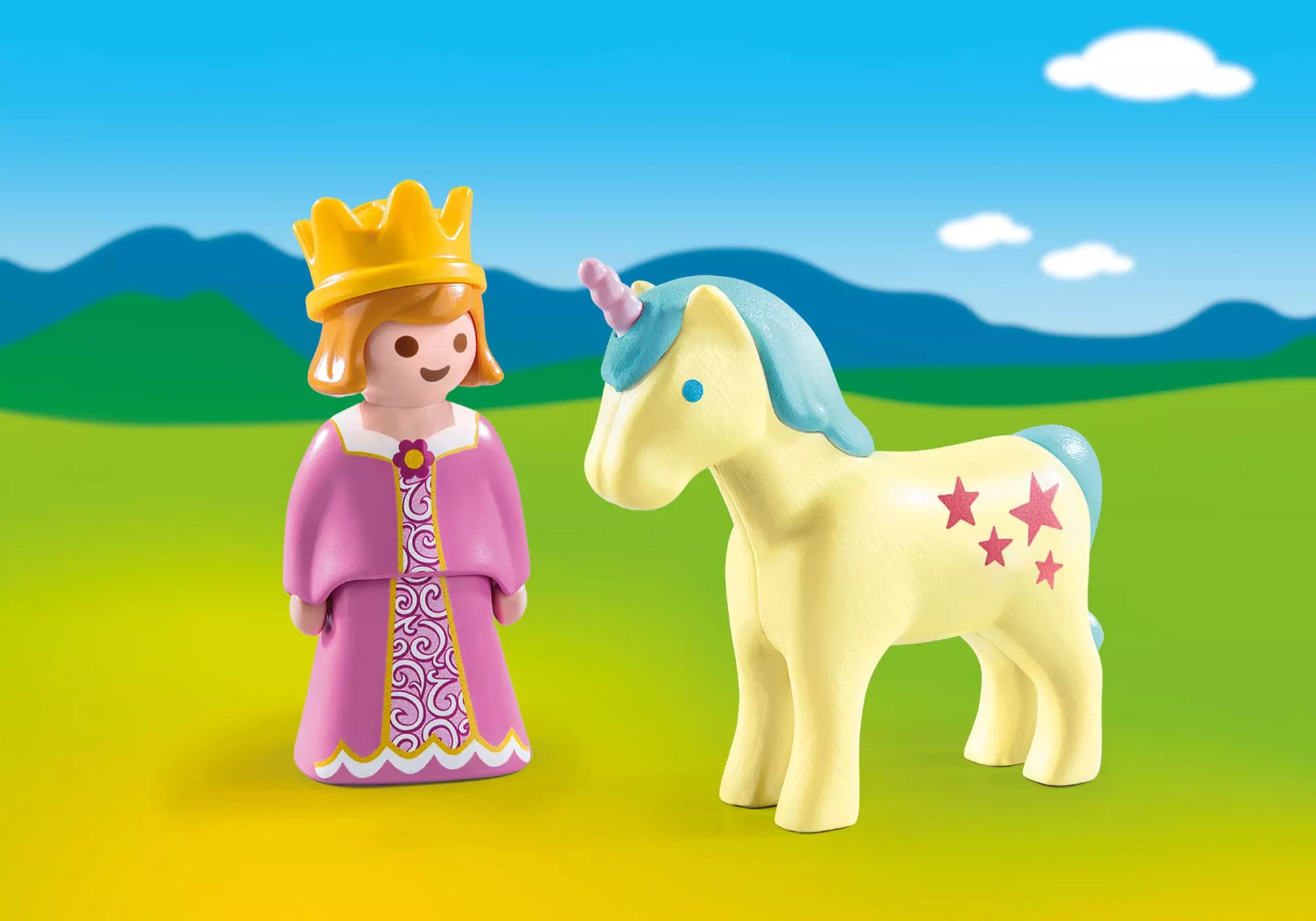 Playmobil 70127 1-2-3 Prinzessin mit Einhorn - plegobil
