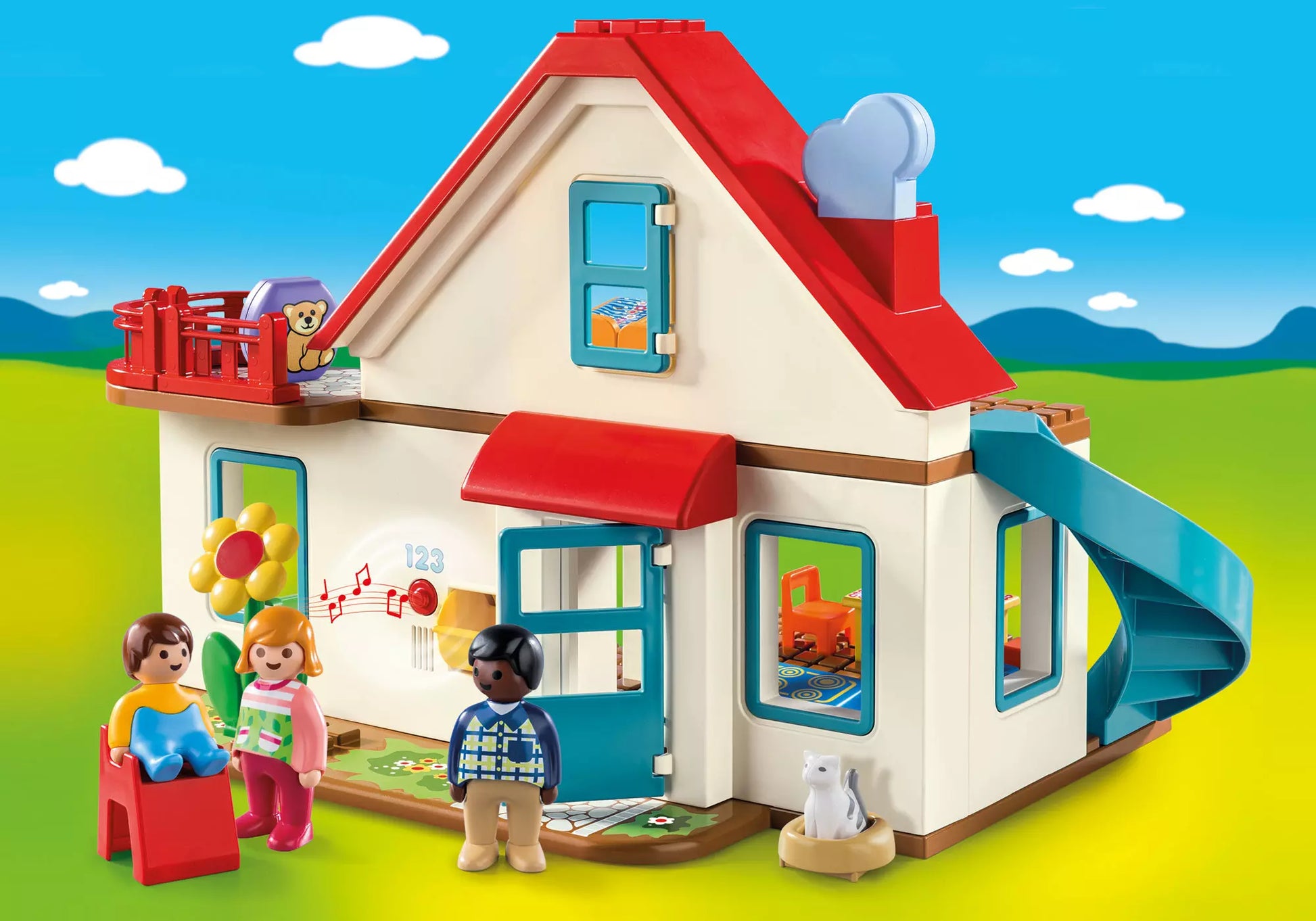 Playmobil 70129 1-2-3 Einfamilienhaus - plegobil