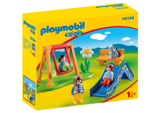 Playmobil 70130 1-2-3 Kinderspielplatz - plegobil