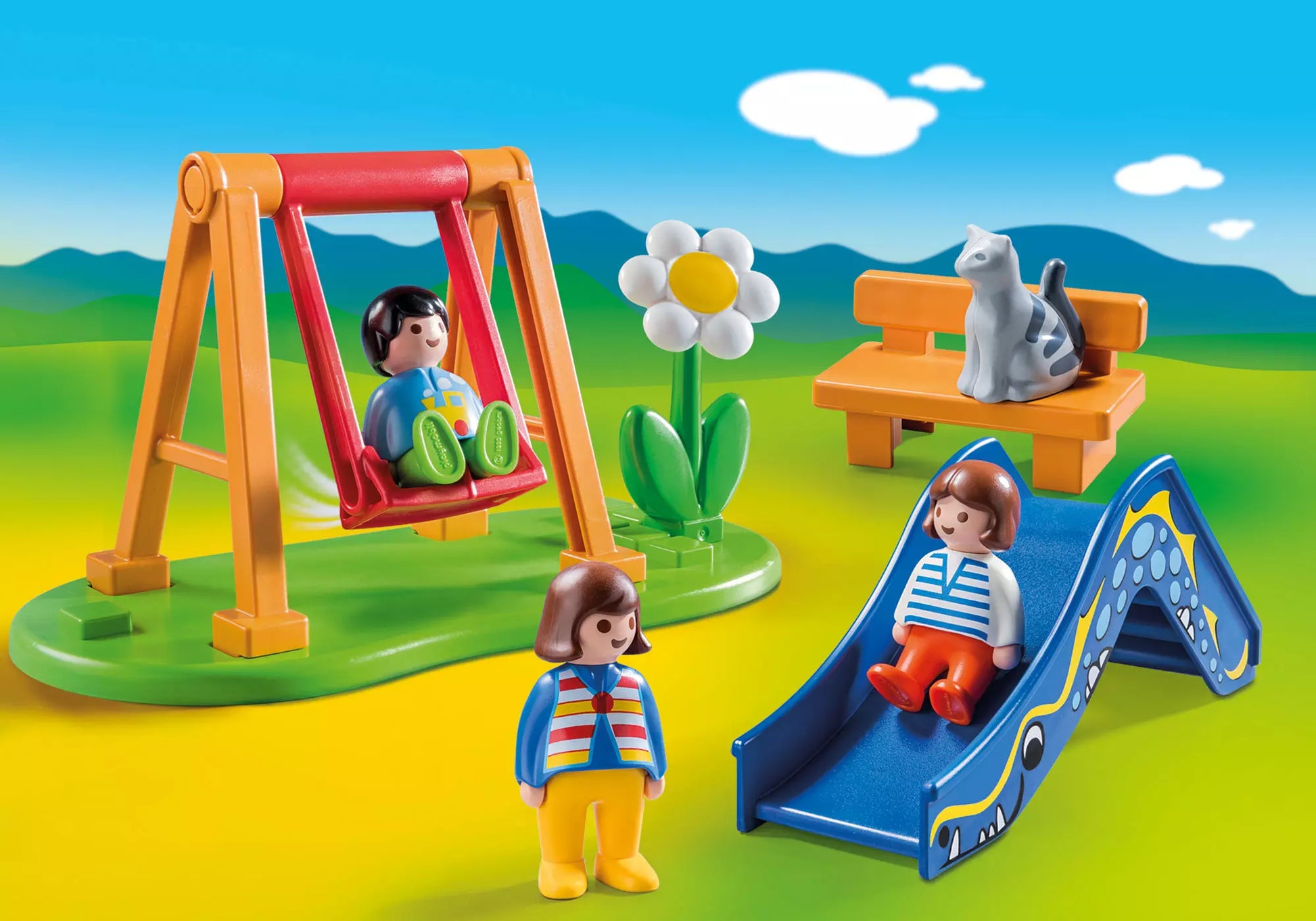 Playmobil 70130 1-2-3 Kinderspielplatz - plegobil