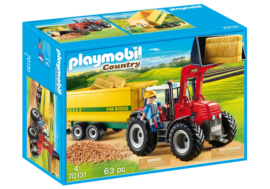 Playmobil 70131 Country Riesentraktor mit Anhänger - plegobil