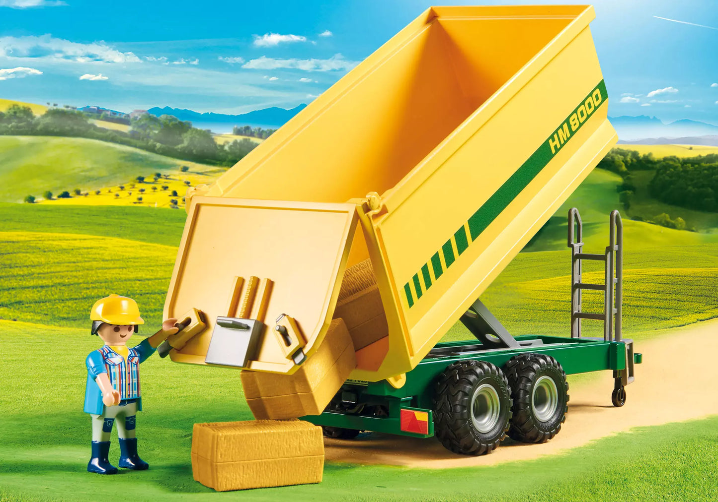 Playmobil 70131 Country Riesentraktor mit Anhänger - plegobil