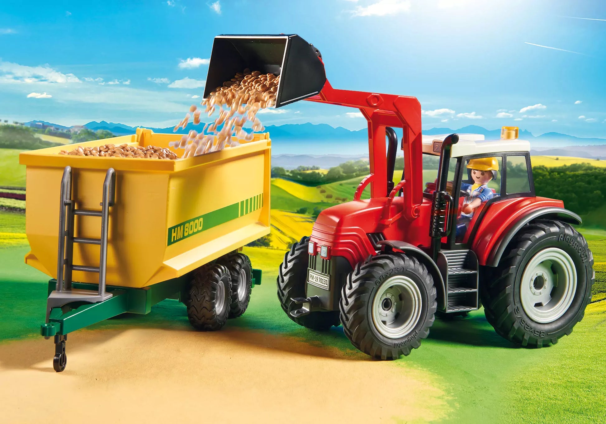 Playmobil 70131 Country Riesentraktor mit Anhänger - plegobil