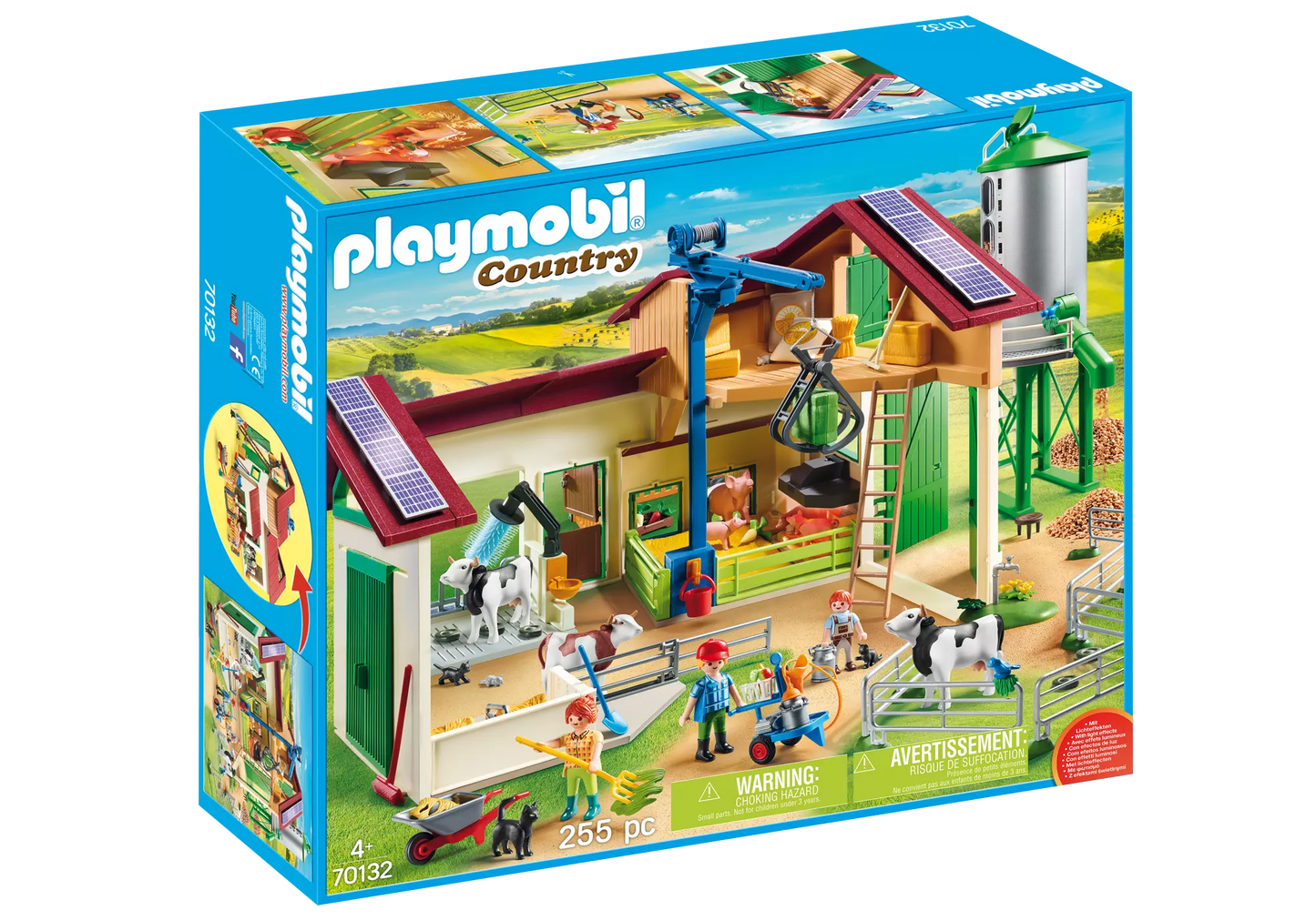Playmobil 70132 Country Großer Bauernhof mit Silo - plegobil