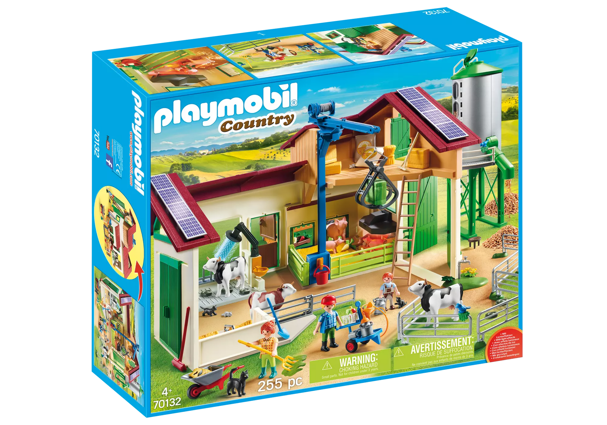 Playmobil 70132 Country Großer Bauernhof mit Silo - plegobil
