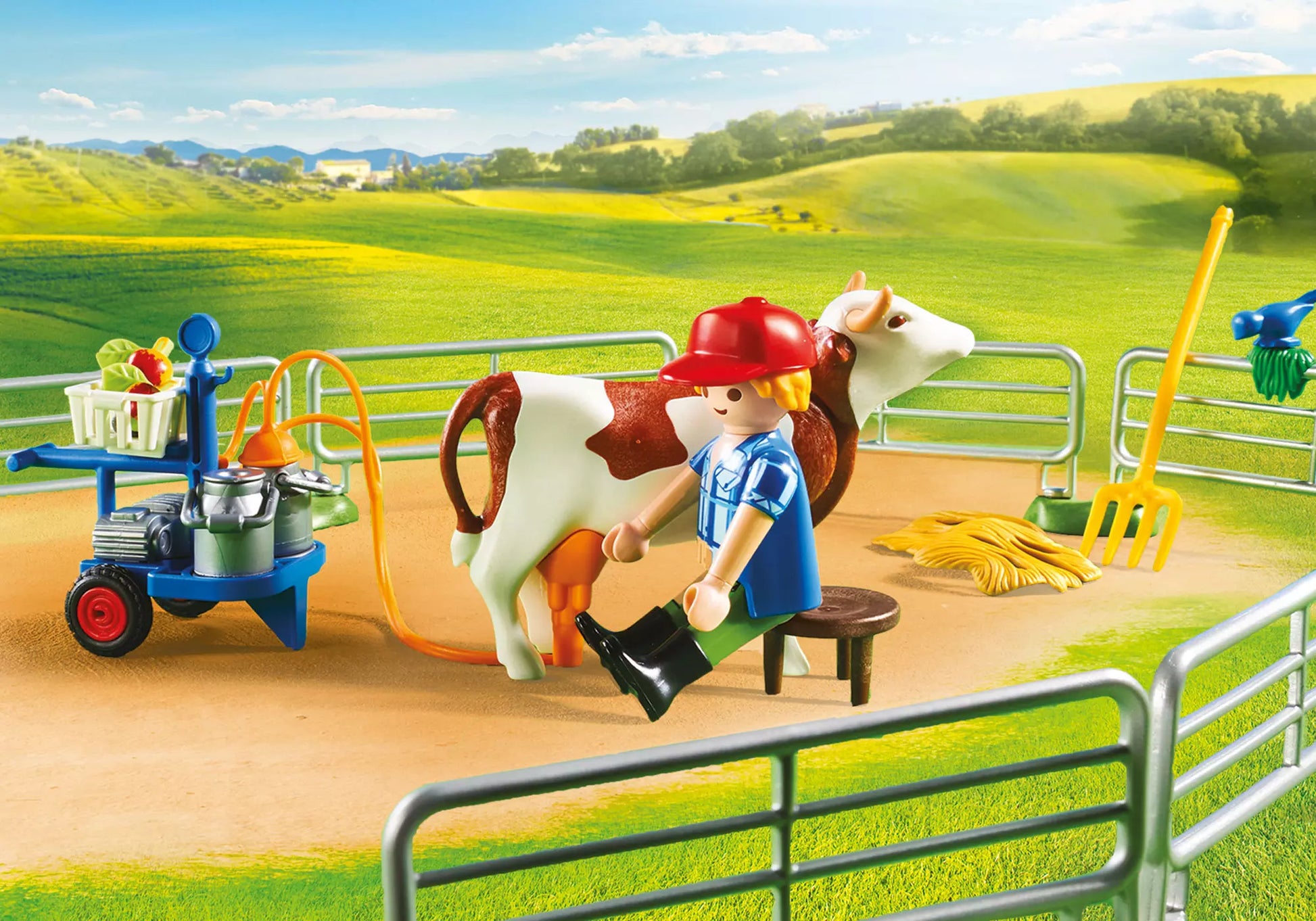 Playmobil 70132 Country Großer Bauernhof mit Silo - plegobil