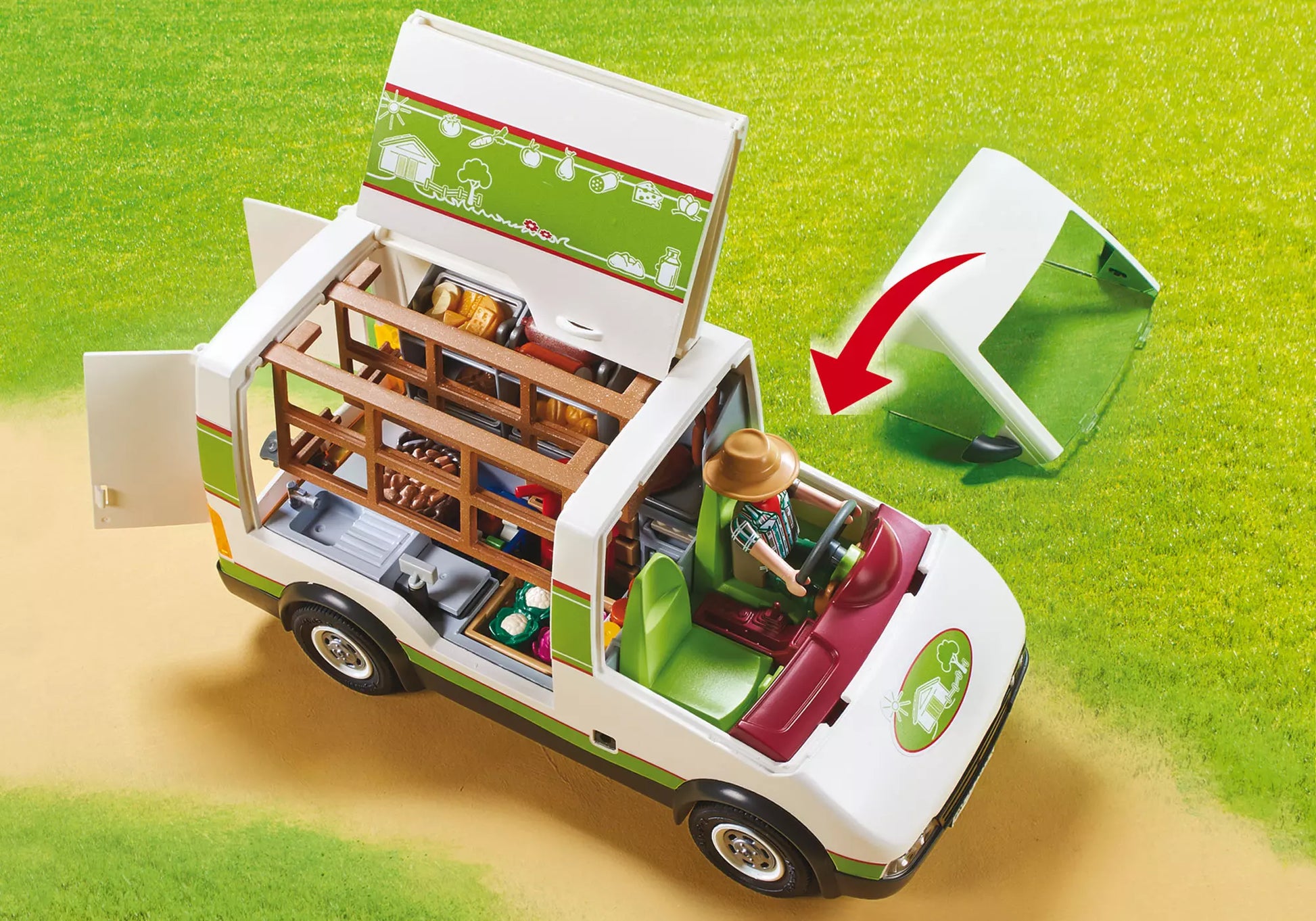 Playmobil 70134 Country Hofladen-Fahrzeug - plegobil