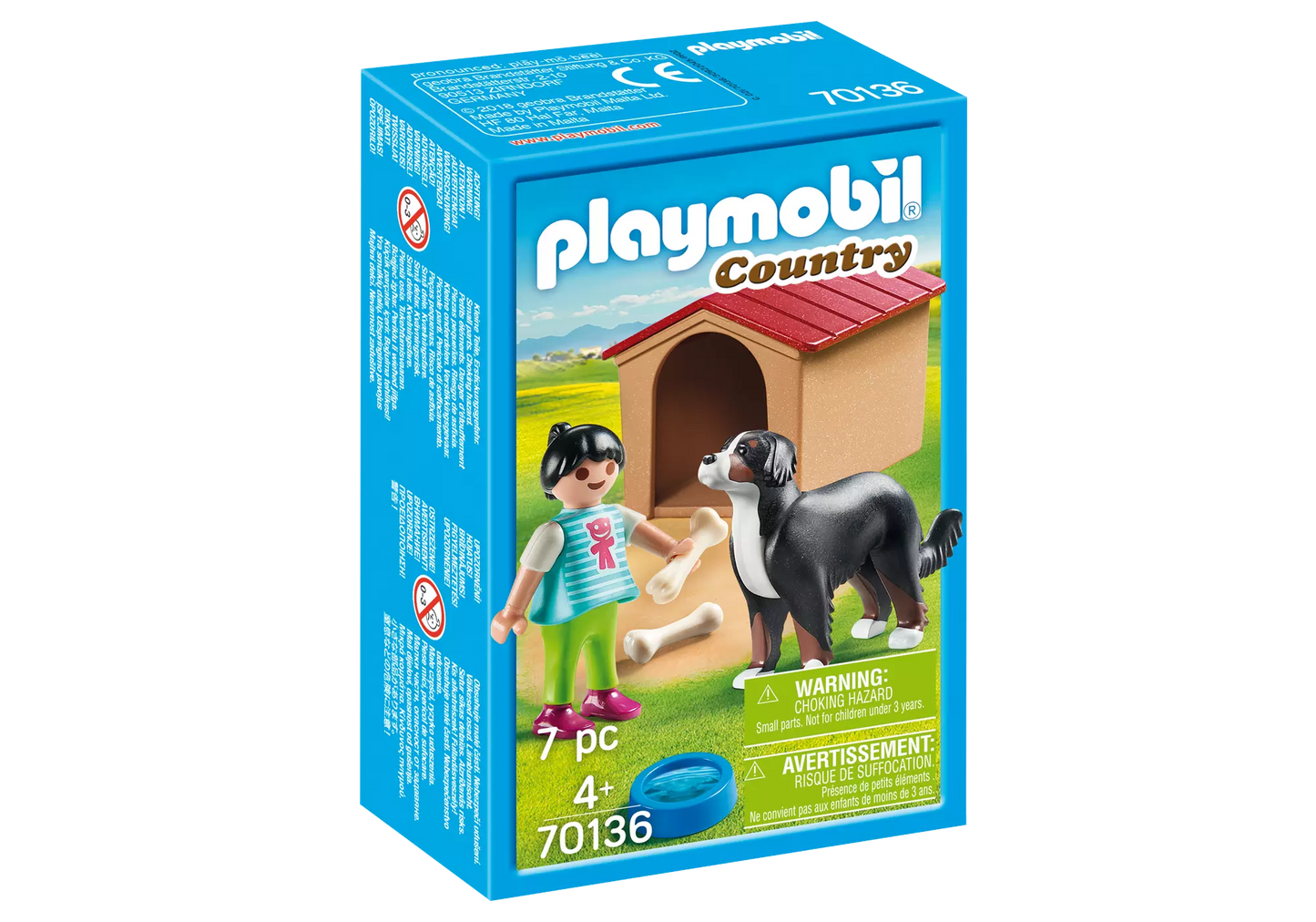 Playmobil 70136 Country Hofhund mit Hütte - plegobil