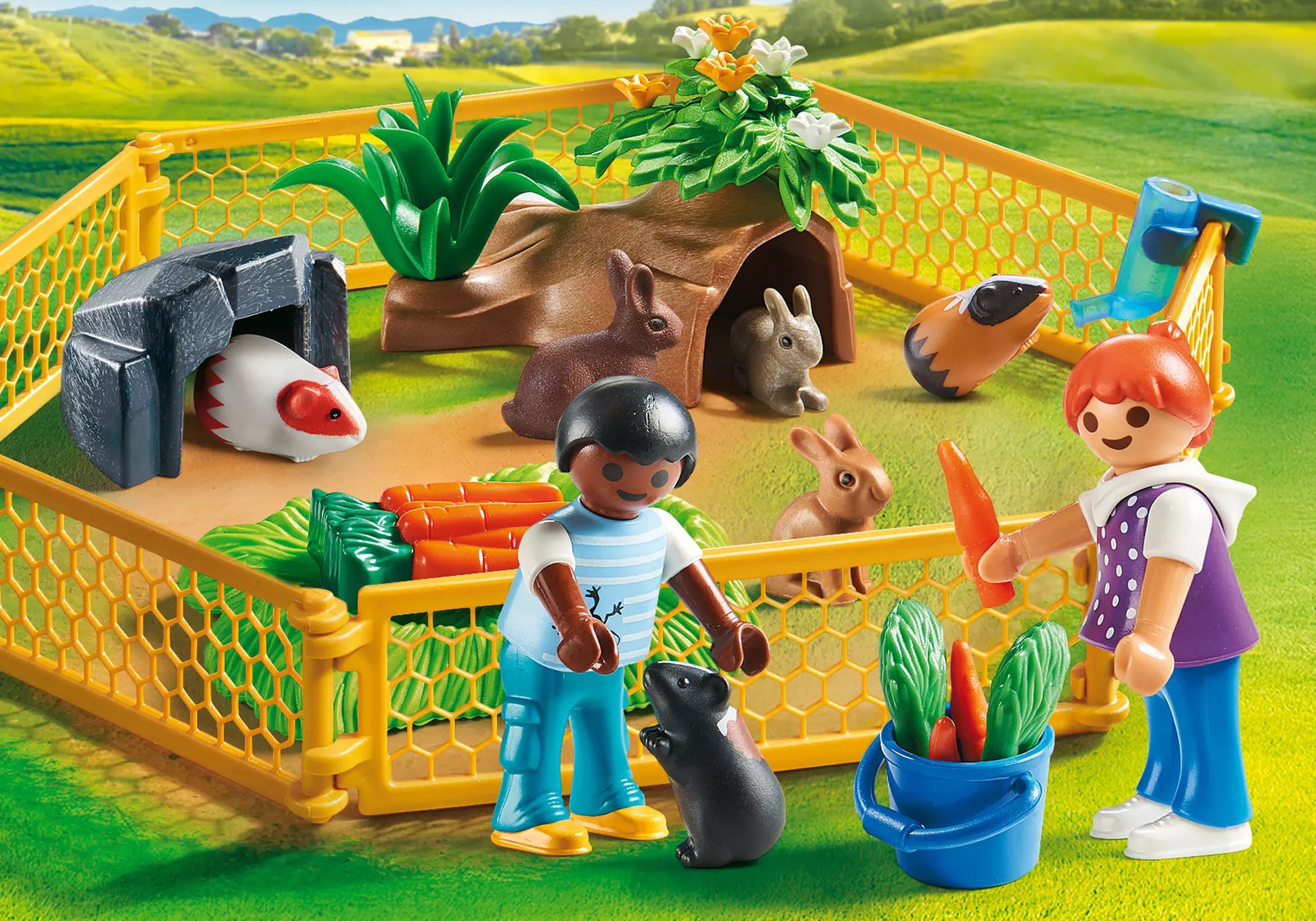 Playmobil 70137 Country Kleintiere im Freigehege - plegobil