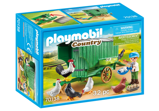 Playmobil 70138 Country Mobiles Hühnerhaus - plegobil