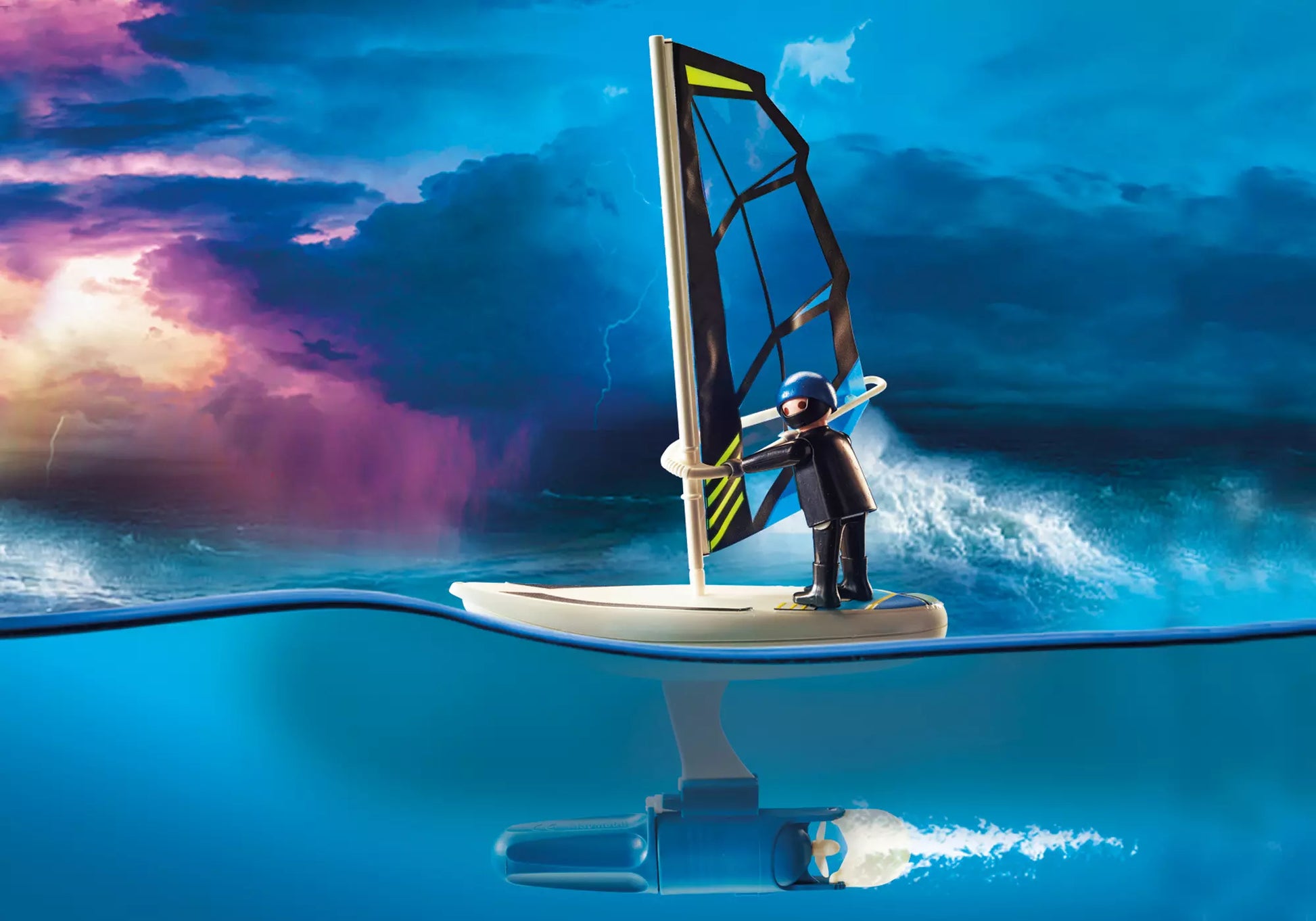 Playmobil 70141 City Action Seenot: Polarsegler-Rettung mit Schlauchboot - plegobil
