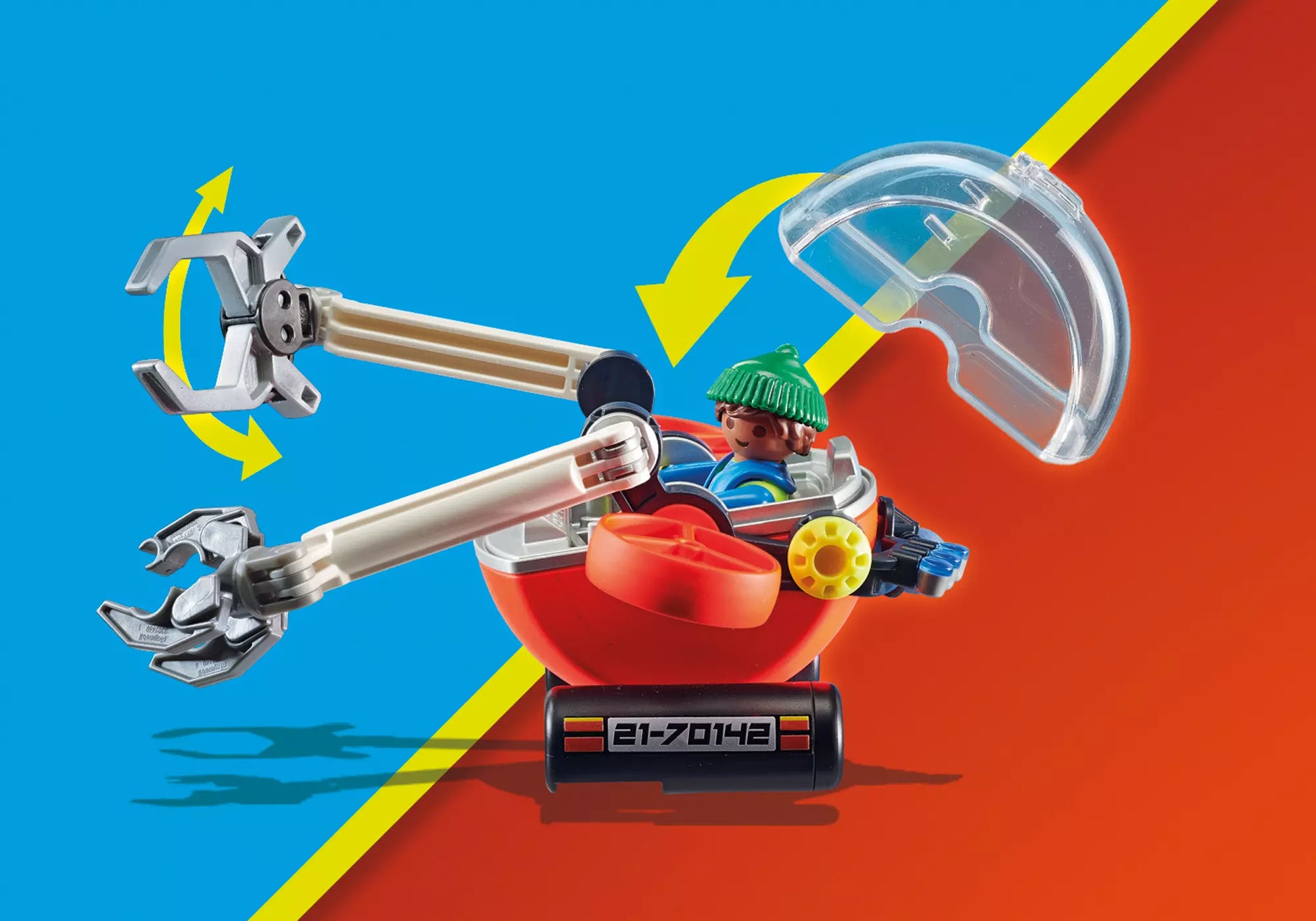 Playmobil 70142 City Action Seenot: Umwelteinsatz mit Tauchboot - plegobil
