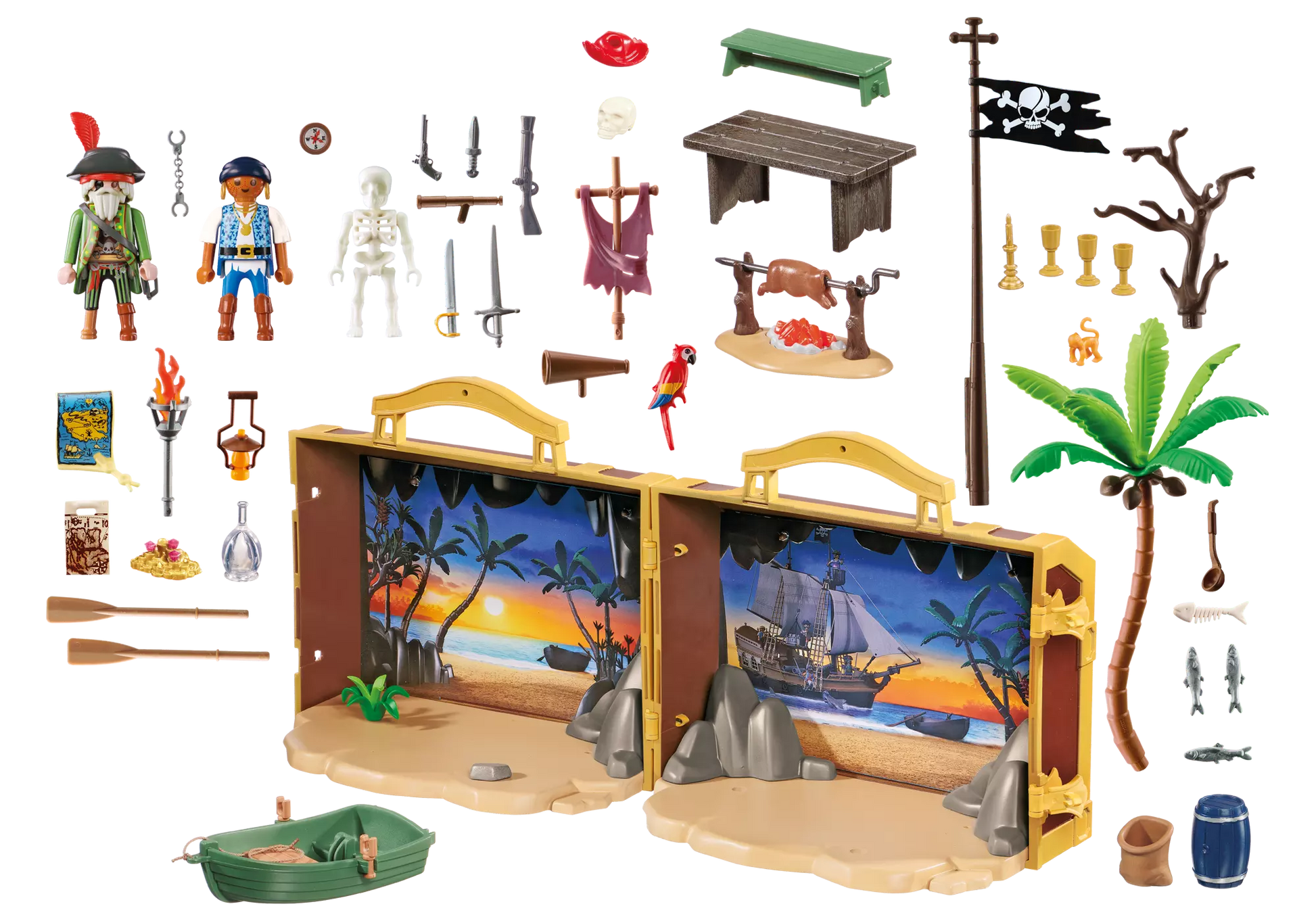 Playmobil 70150 Pirates Mitnehm Pirateninsel - plegobil