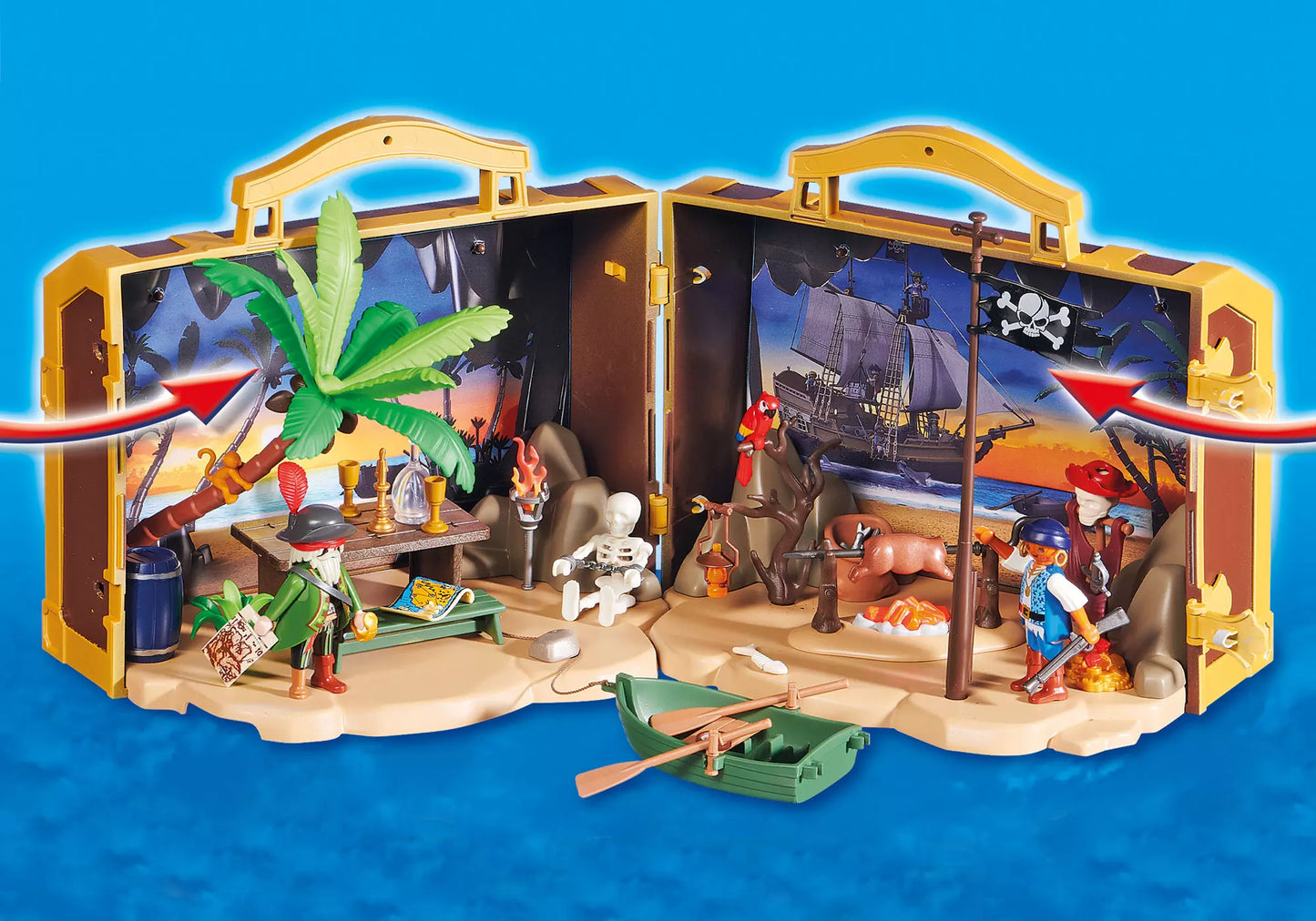 Playmobil 70150 Pirates Mitnehm Pirateninsel - plegobil