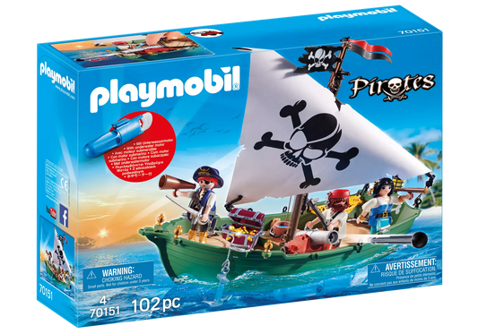 Playmobil 70151 Pirates Piratenschiff - plegobil