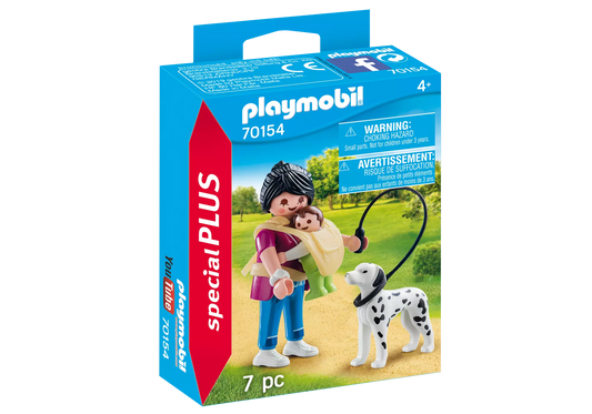 Playmobil 70154 Special Plus Mama mit Baby und Hund - plegobil