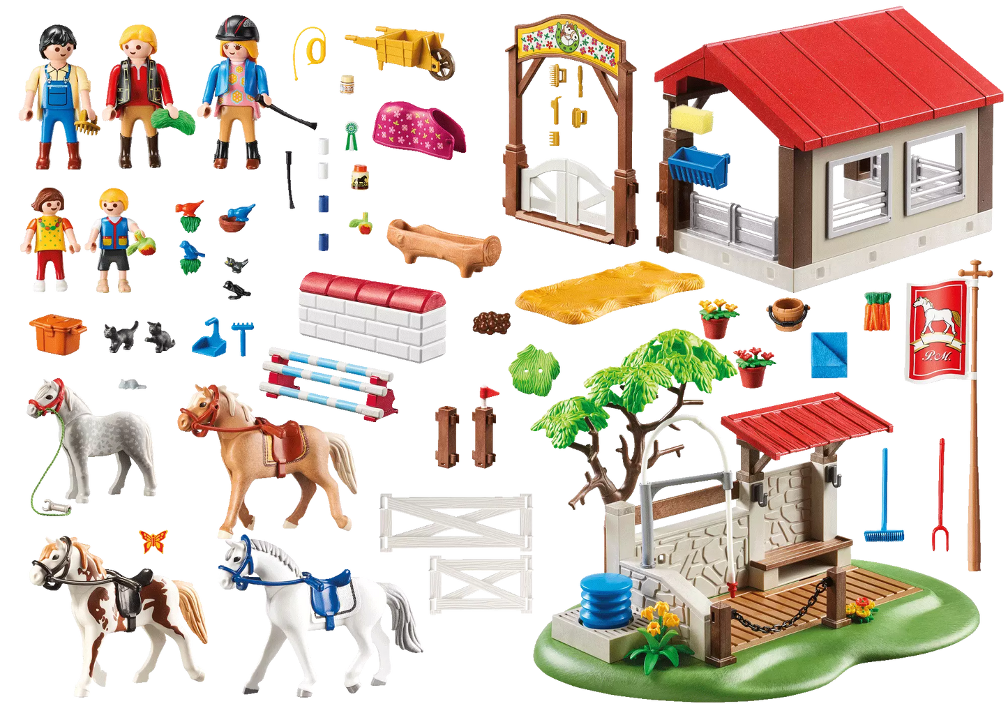Playmobil 70166 Country Großer Reiterhof - plegobil
