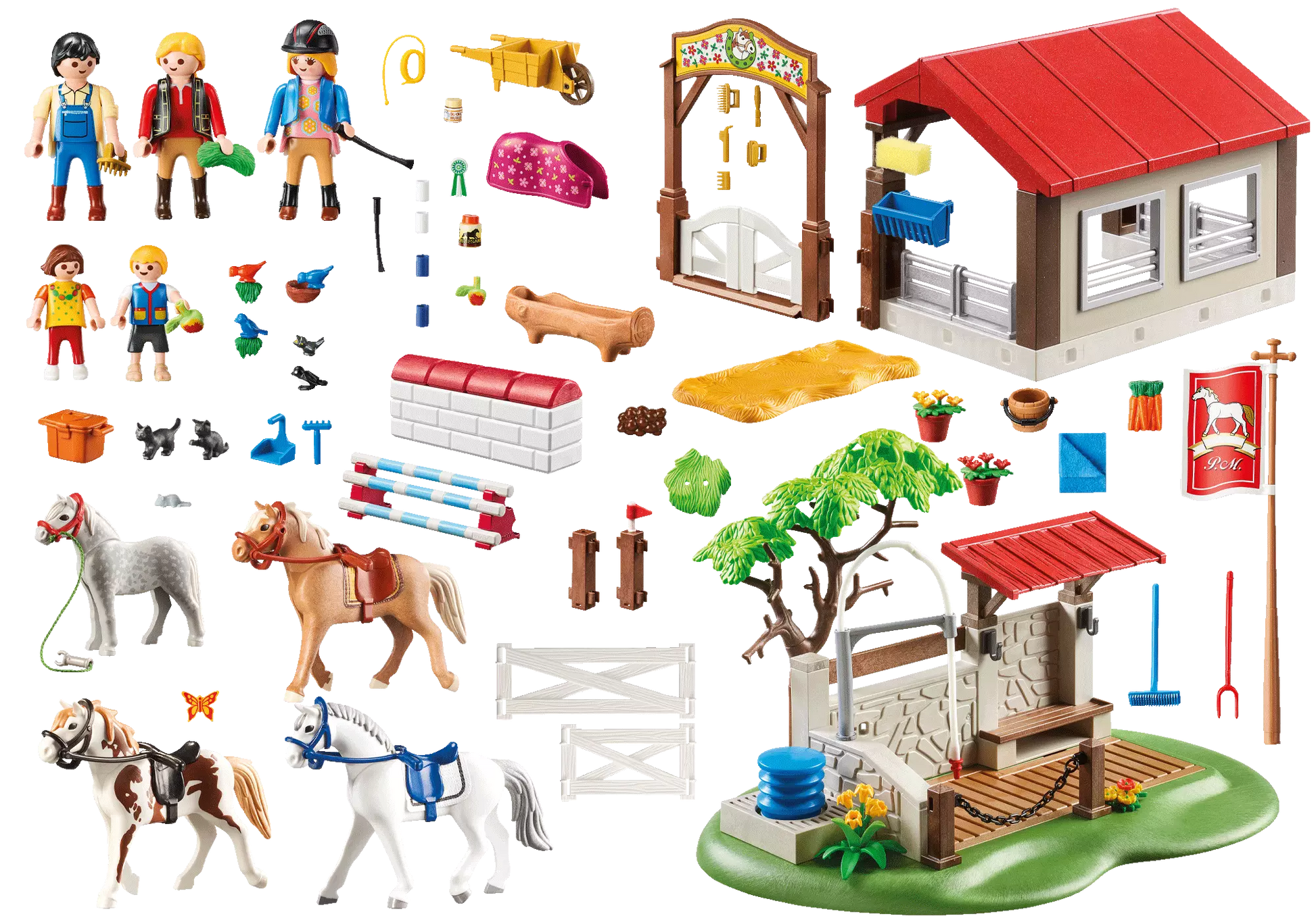Playmobil 70166 Country Großer Reiterhof - plegobil