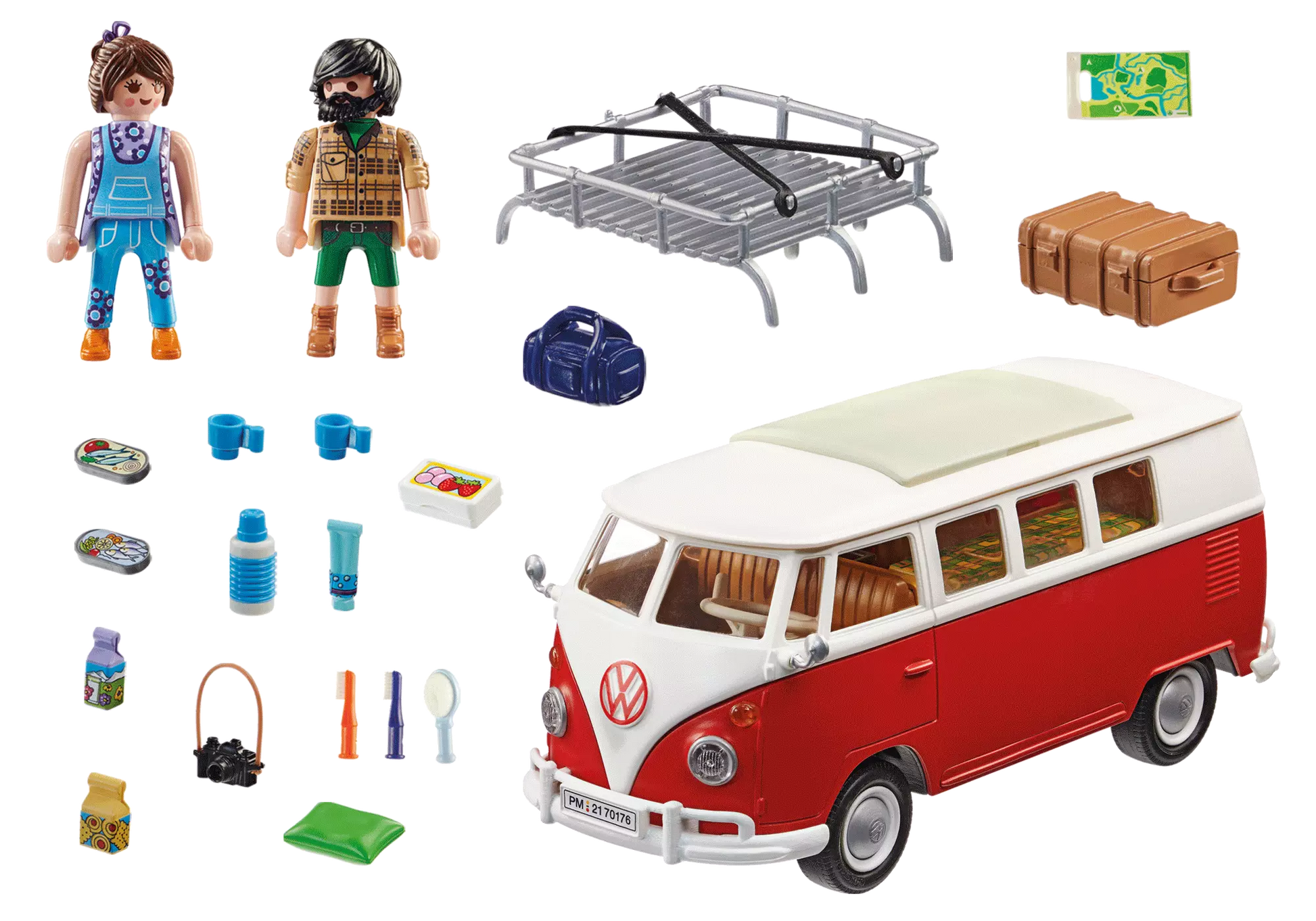 Playmobil 70176 Volkswagen T1 Camping Bus - plegobil