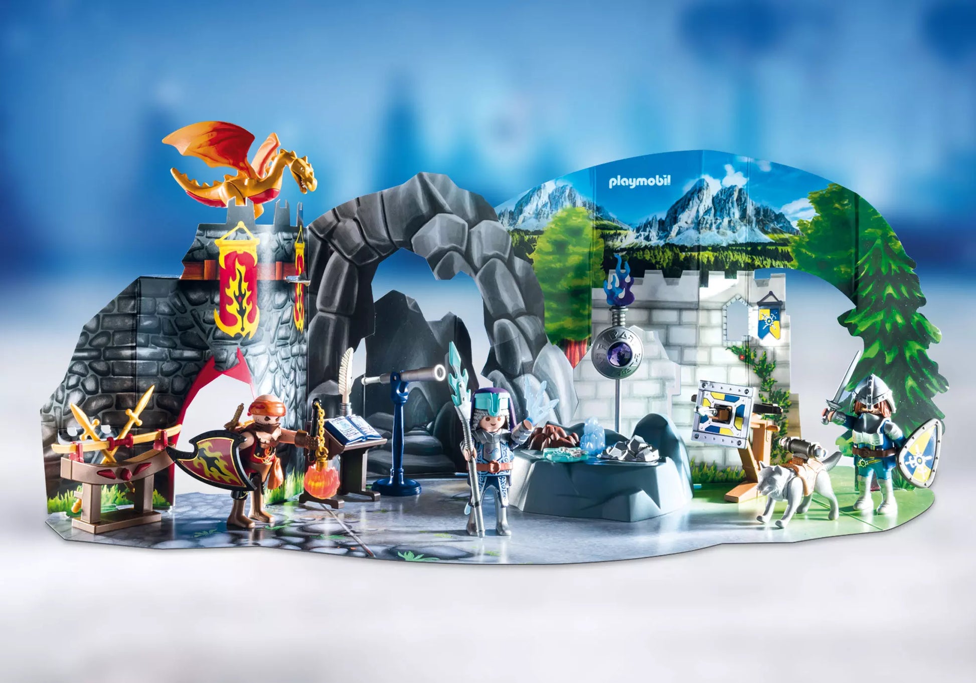 Playmobil 70187 Novelmore Adventskalender Magischer Stein - plegobil