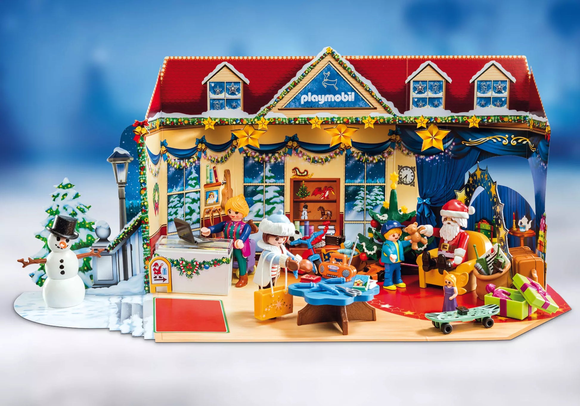 Playmobil 70188 City Life Adventskalender Weihnachten im Spielwarengeschäft - plegobil