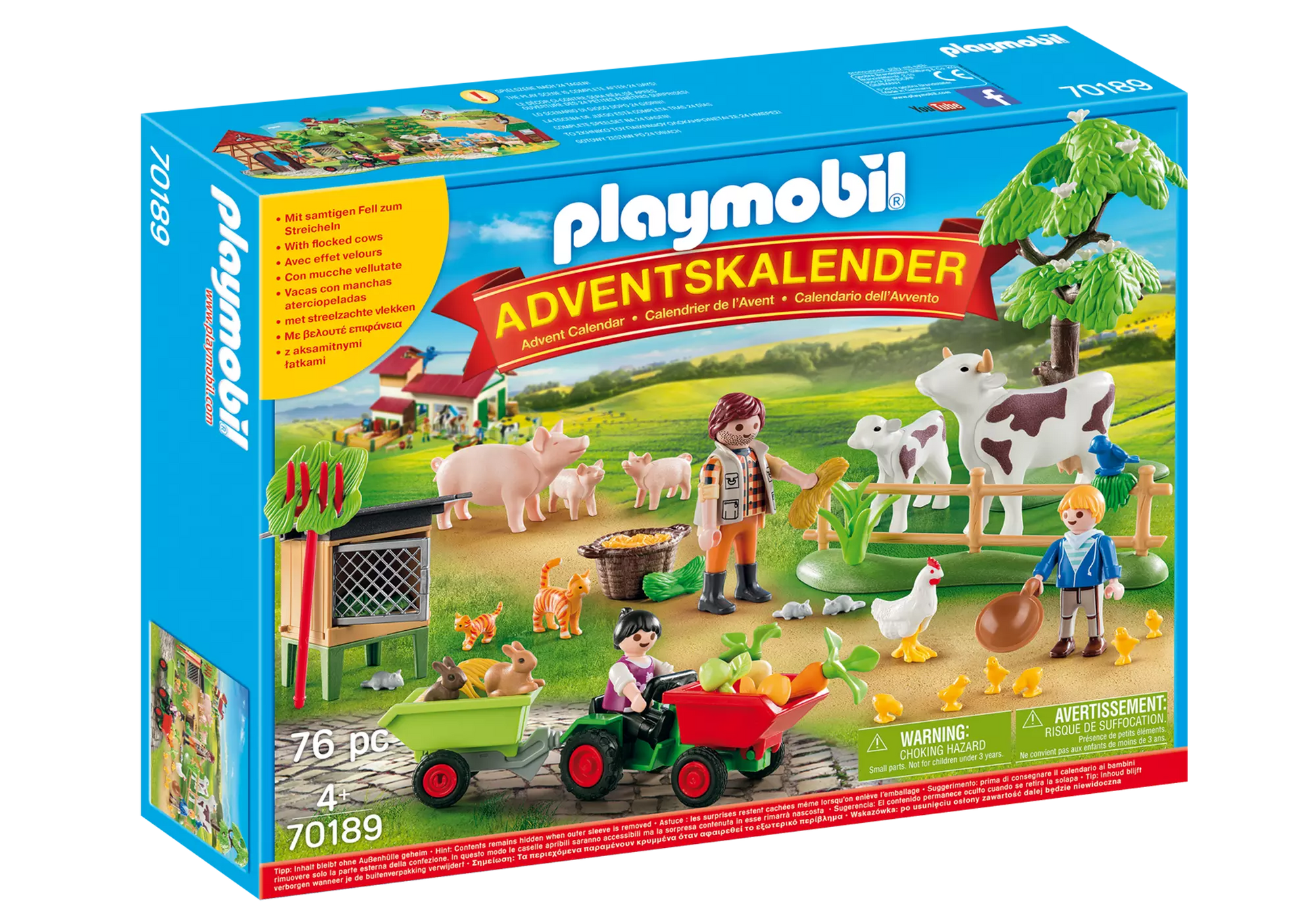Playmobil 70189 Adventskalender Bauernhof - plegobil