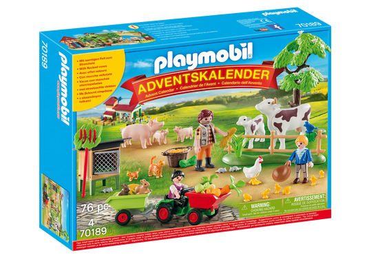 Playmobil 70189 Adventskalender Bauernhof - plegobil