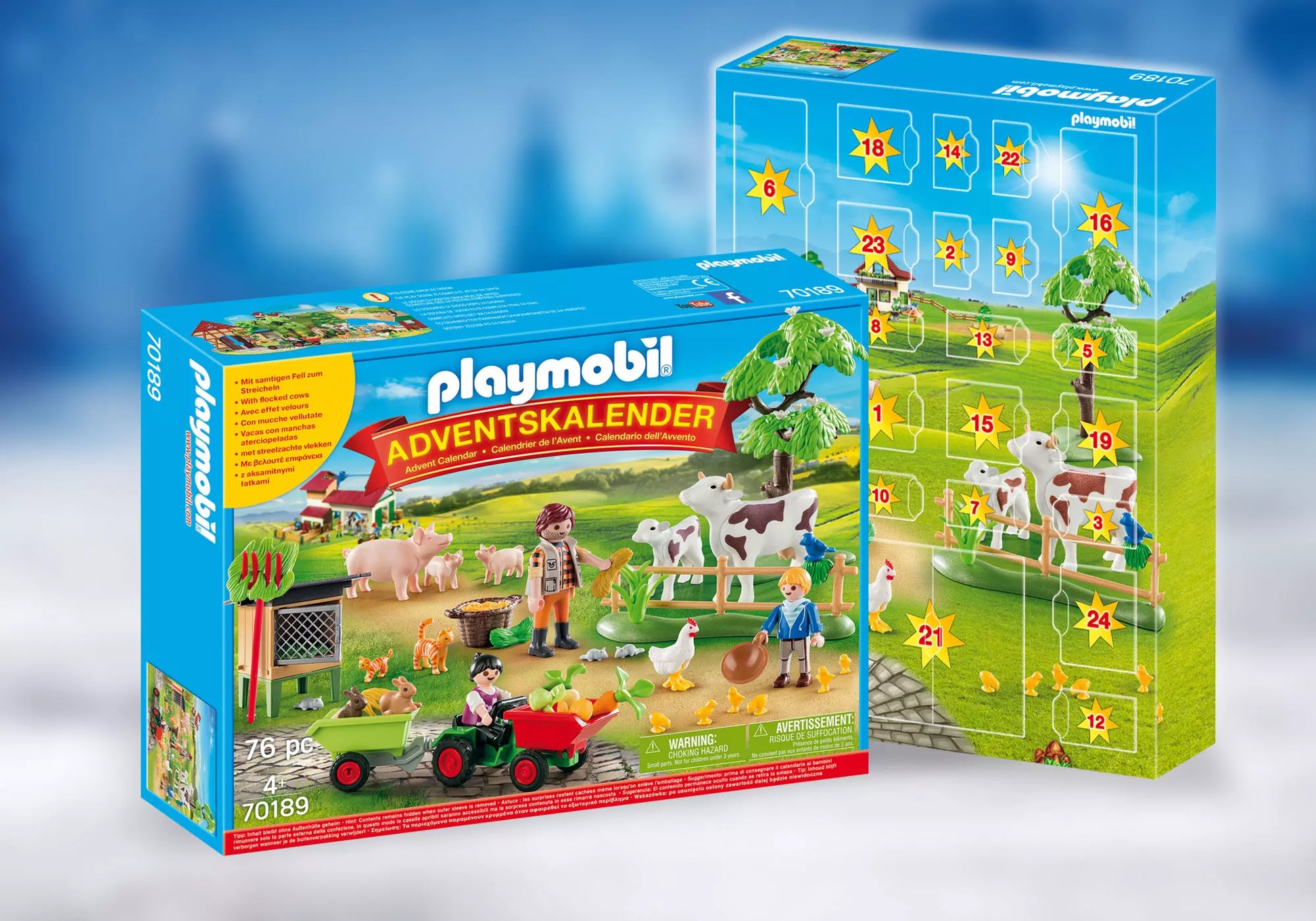 Playmobil 70189 Adventskalender Bauernhof - plegobil