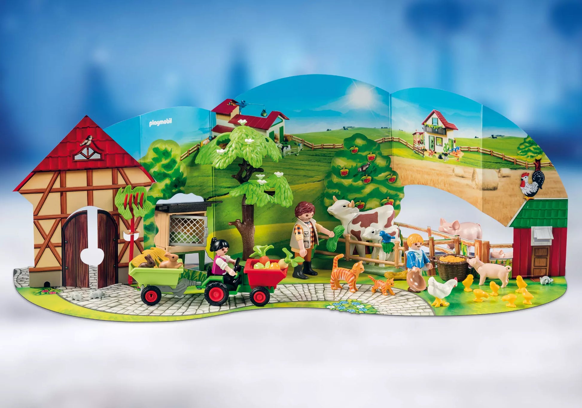 Playmobil 70189 Adventskalender Bauernhof - plegobil