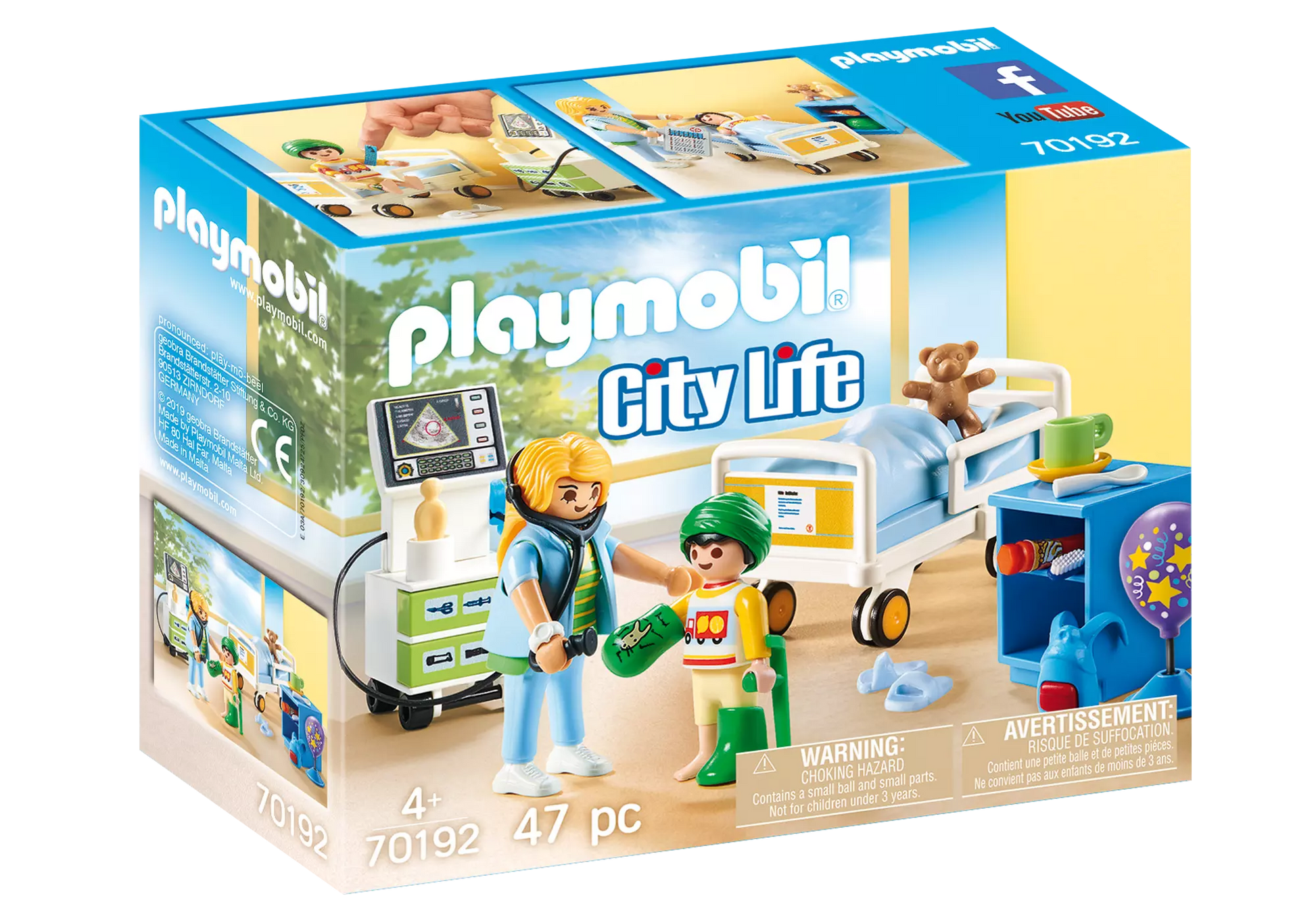 Playmobil 70192 City Life Kinderkrankenzimmer - plegobil