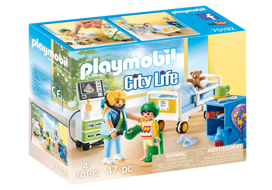Playmobil 70192 City Life Kinderkrankenzimmer - plegobil