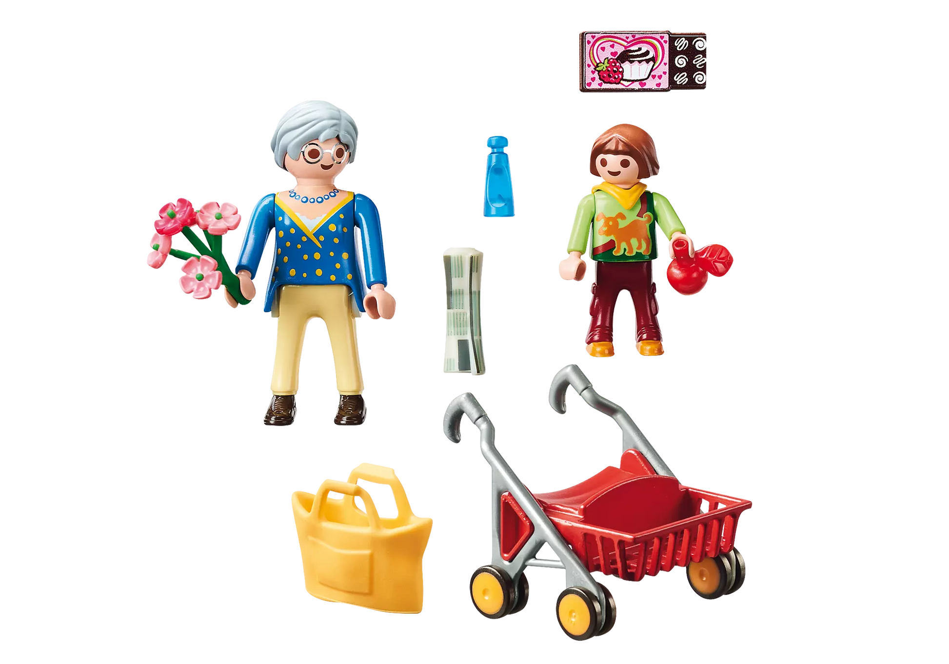 Playmobil 70194 City Life Oma mit Rollator - plegobil
