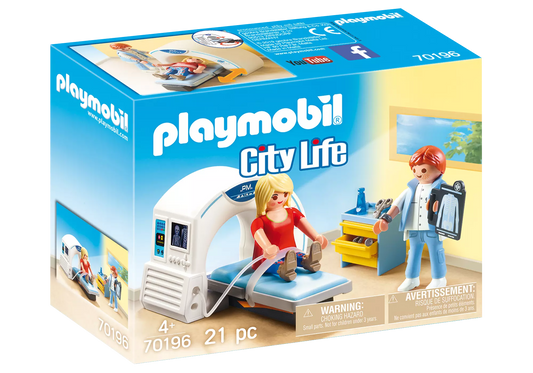 Playmobil 70196 City Life Beim Facharzt Radiologe - plegobil