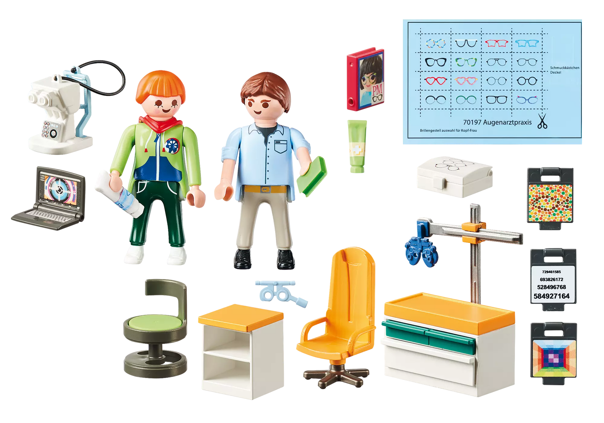 Playmobil 70197 City Life Beim Facharzt Augenarzt - plegobil