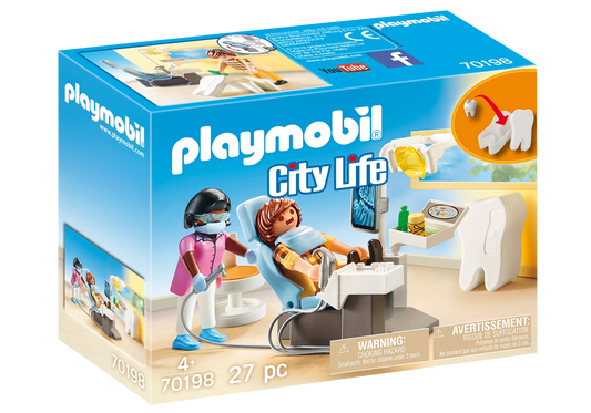 Playmobil 70198 City Life Beim Facharzt Zahnarzt - plegobil