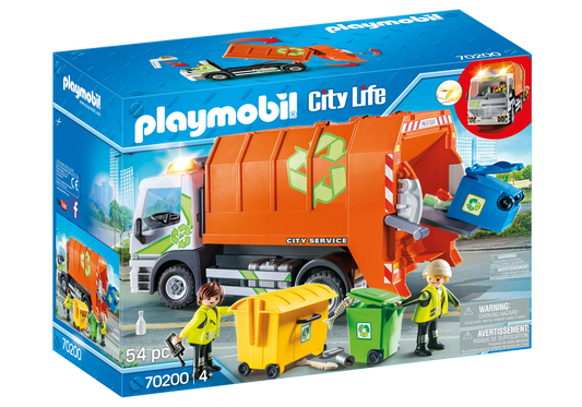 Playmobil 70200 City Life Müllfahrzeug - plegobil
