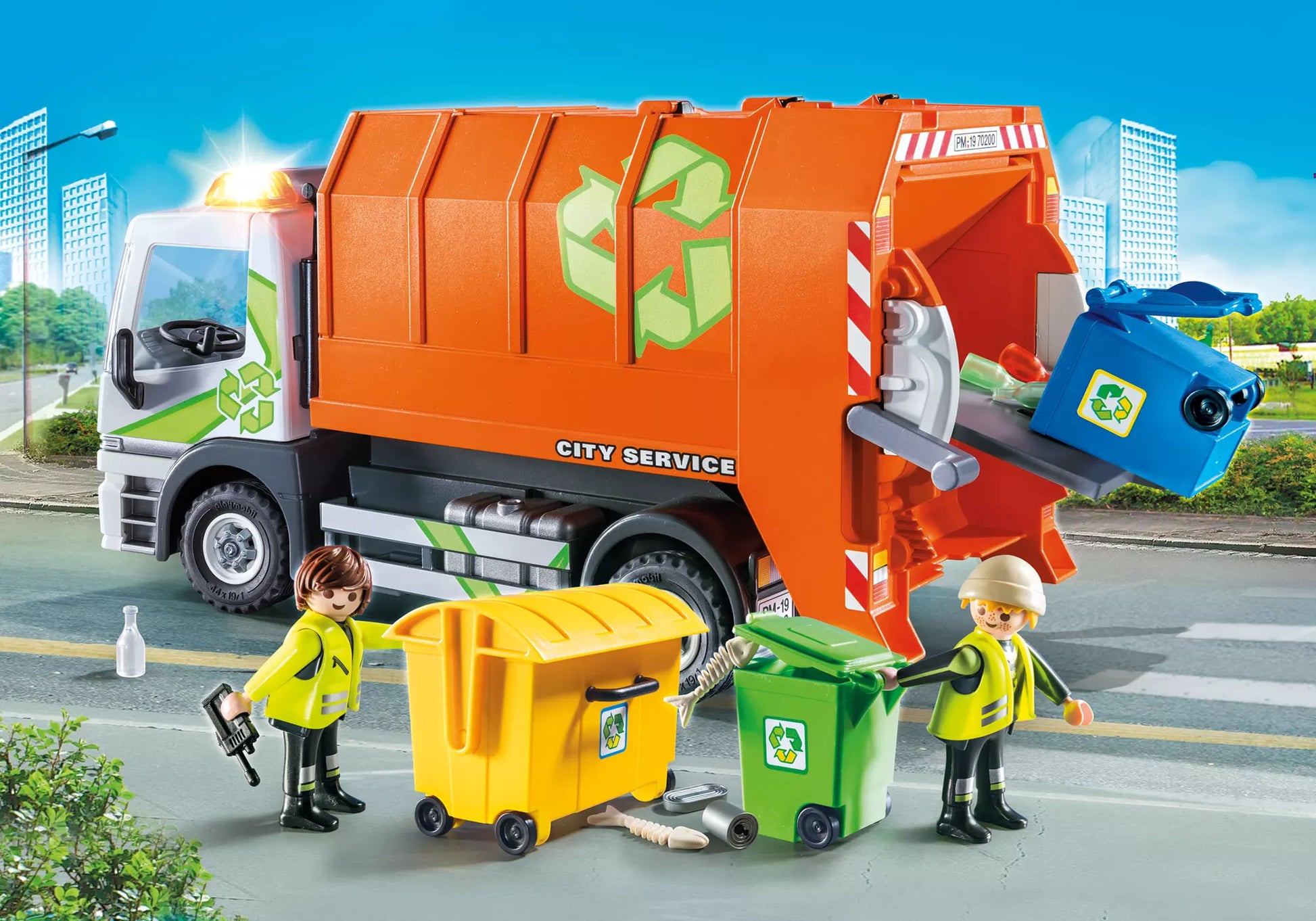Playmobil 70200 City Life Müllfahrzeug - plegobil