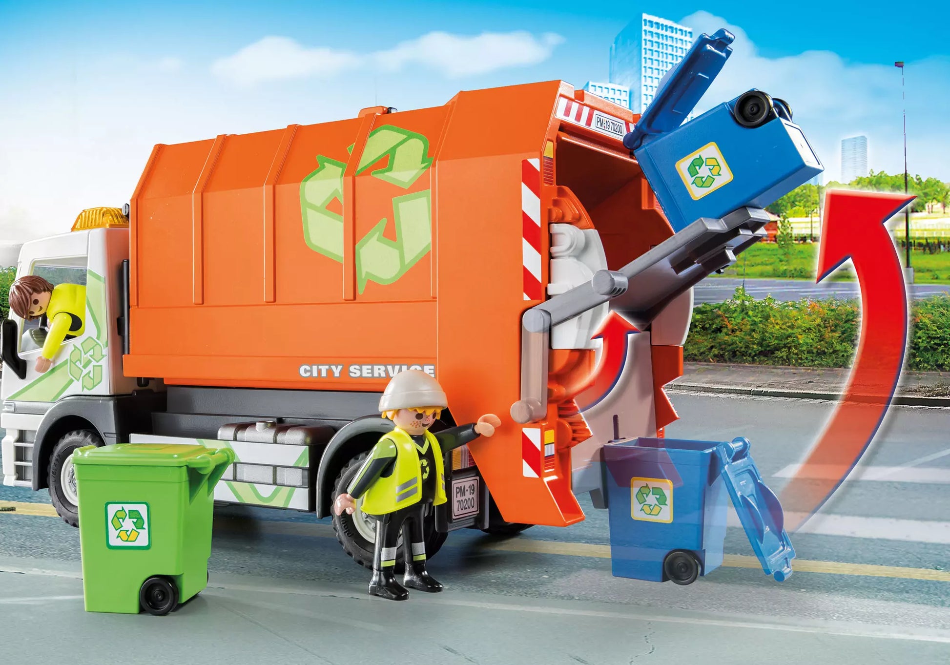 Playmobil 70200 City Life Müllfahrzeug - plegobil