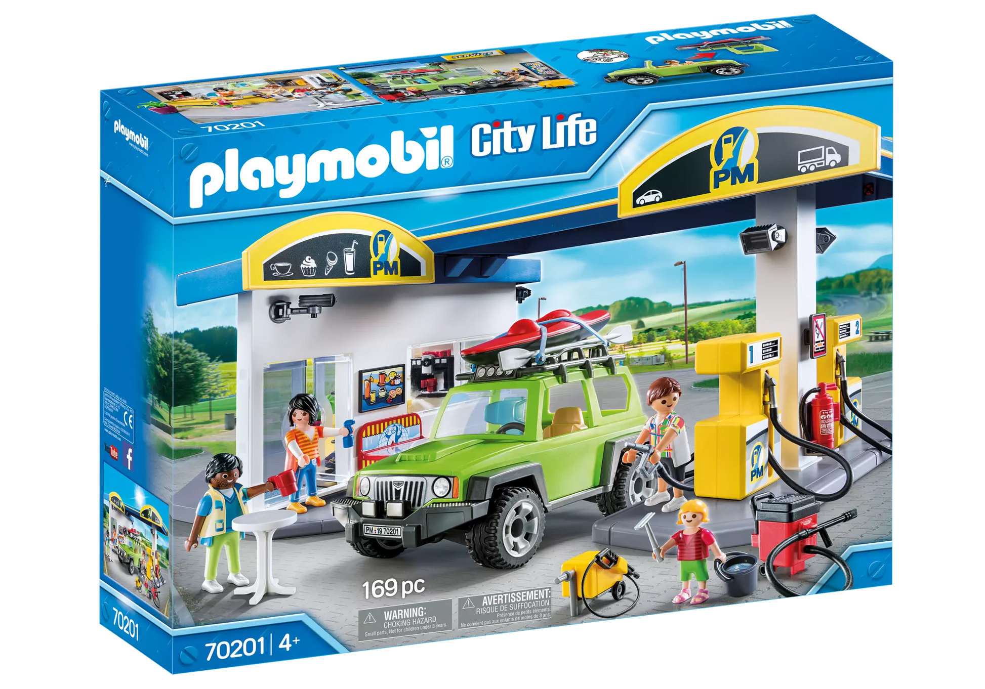 Playmobil 70201 City Life Große Tankstelle - plegobil