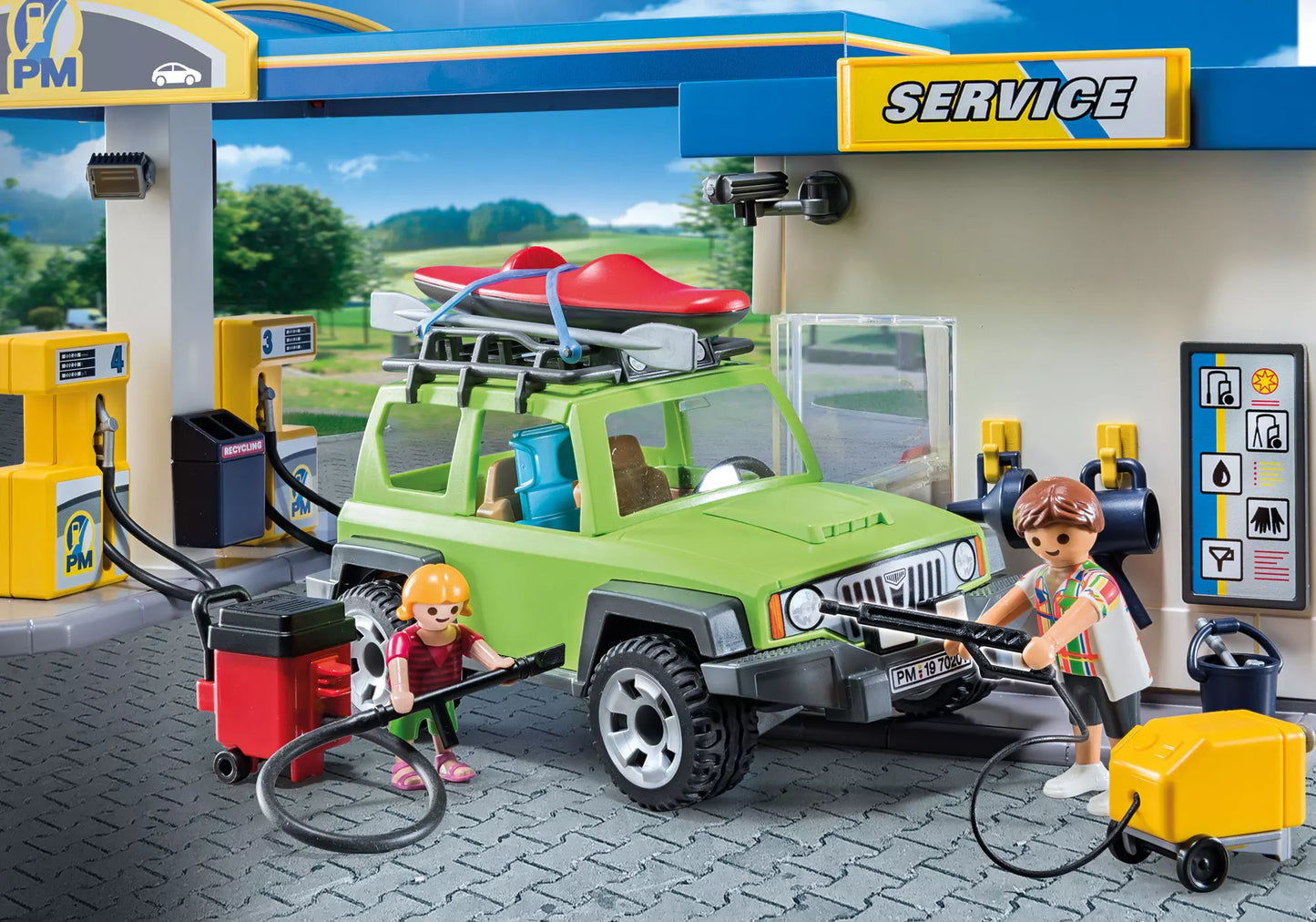 Playmobil 70201 City Life Große Tankstelle - plegobil