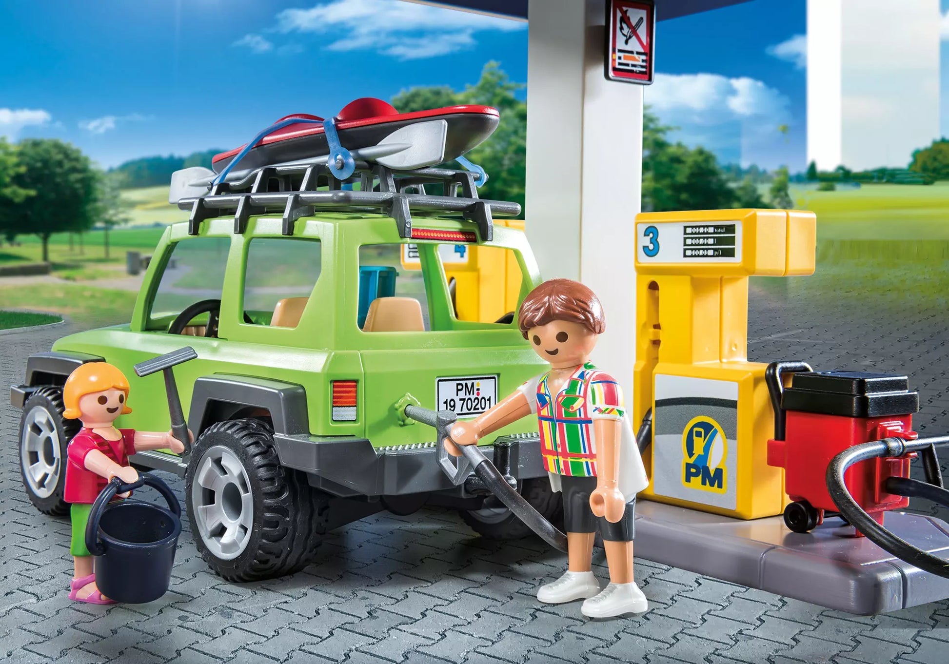 Playmobil 70201 City Life Große Tankstelle - plegobil