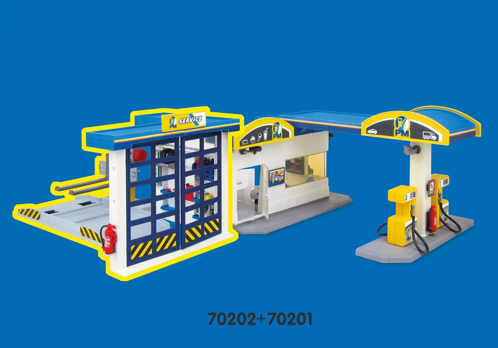 Playmobil 70201 City Life Große Tankstelle - plegobil
