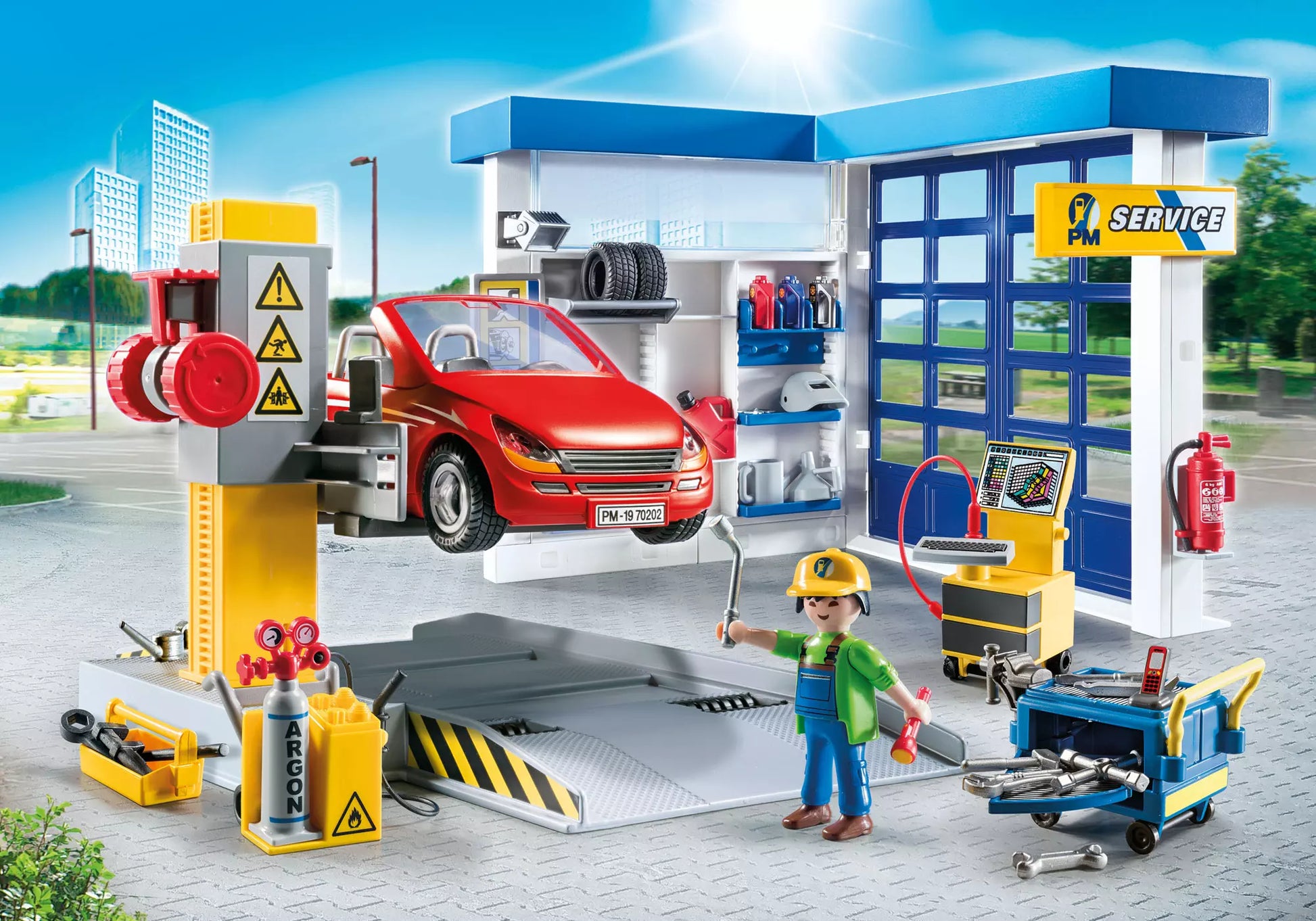 Playmobil 70202 City Life Autowerkstatt - plegobil