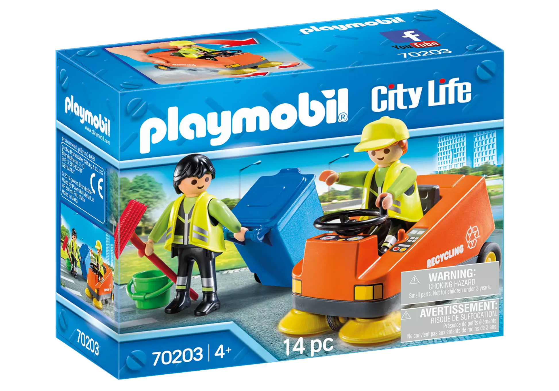 Playmobil 70203 City Life Kehrmaschine - plegobil