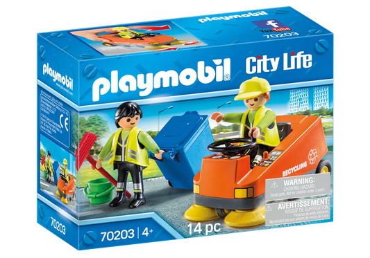 Playmobil 70203 City Life Kehrmaschine - plegobil
