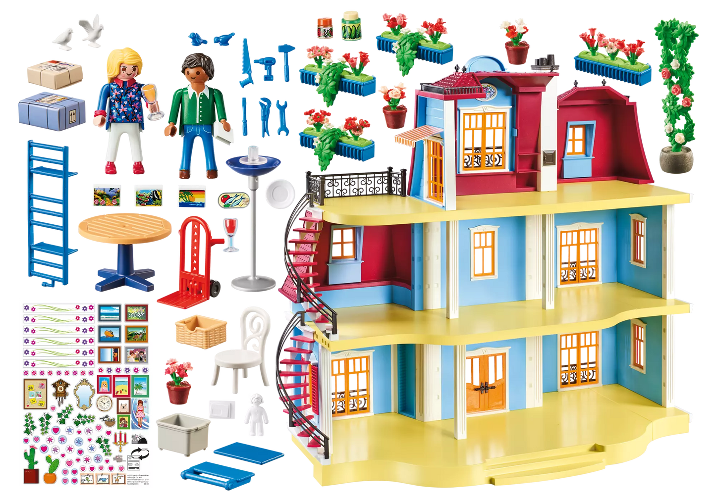 Playmobil 70205 Dollhouse Mein großes Puppenhaus - plegobil