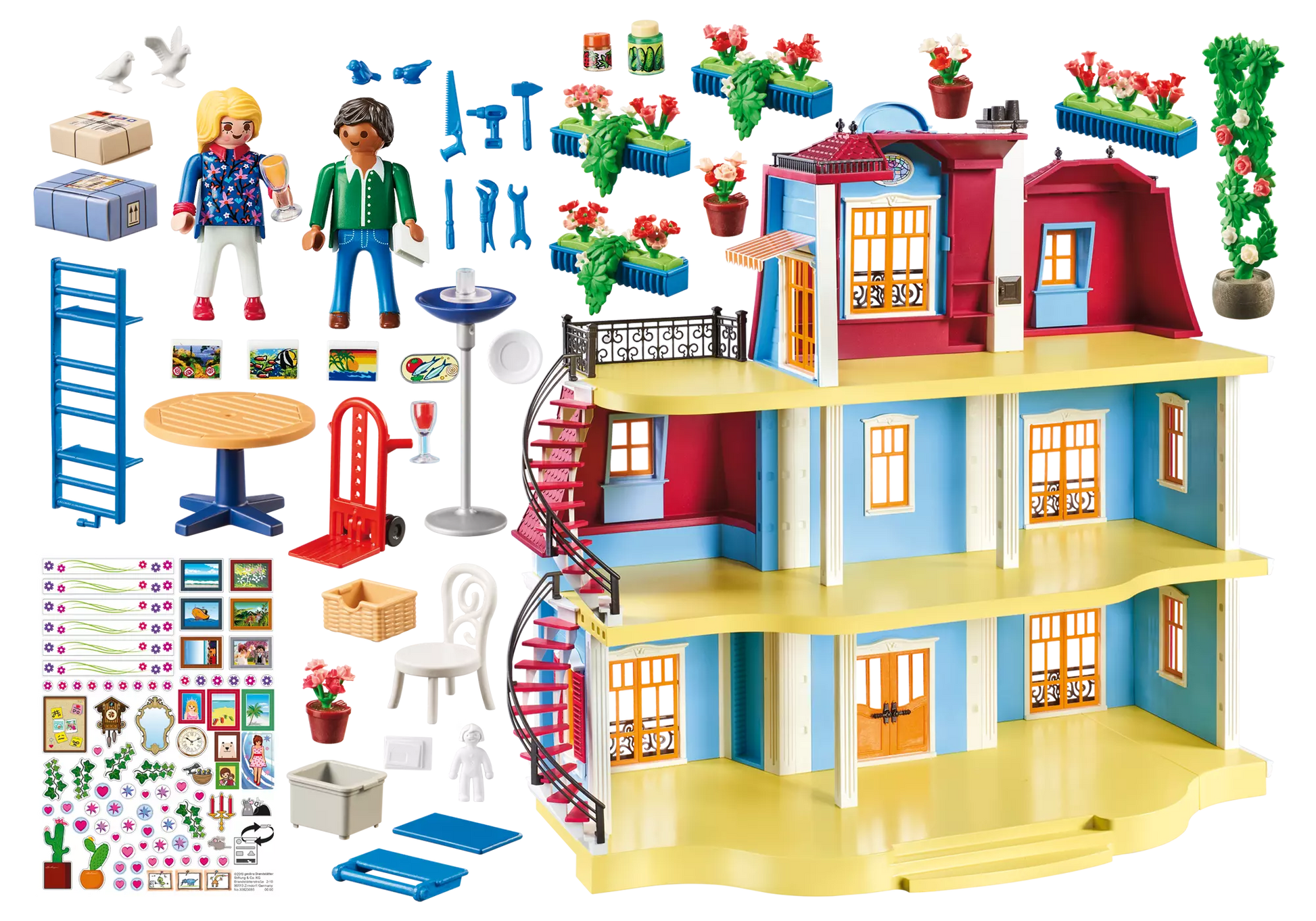 Playmobil 70205 Dollhouse Mein großes Puppenhaus - plegobil