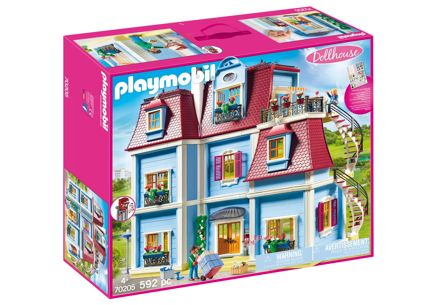 Playmobil 70205 Dollhouse Mein großes Puppenhaus - plegobil
